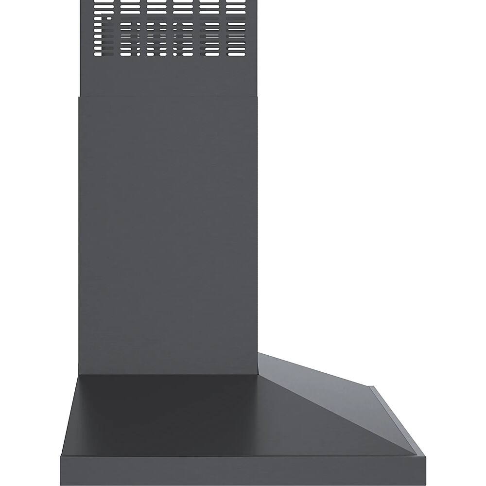 Alt View 12. Bosch - 800 Series 30" Convertible Range Hood - Black stainless steel.