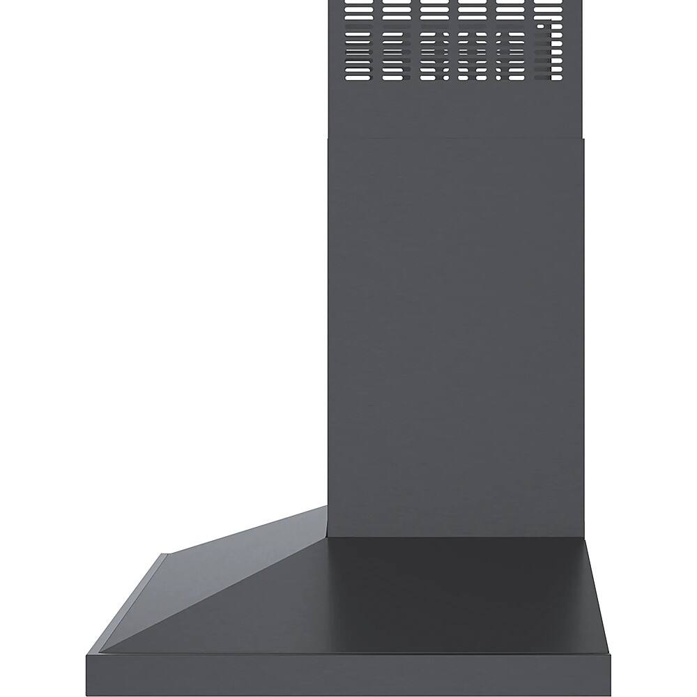Alt View 11. Bosch - 800 Series 30" Convertible Range Hood - Black stainless steel.