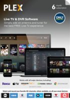 6-Months Plex Live TV and DVR Software Access Subscription [Digital] - Front_Zoom