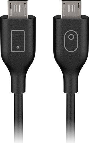 Rylo - 1' Micro-USB-to-Micro-USB Cable - Black-Angle_Standard 