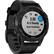 Angle. Garmin - fēnix® 5 Plus Sapphire Smartwatch 47mm Fiber-Reinforced Polymer - Black with Black Band.