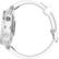 Angle. Garmin - fēnix 5S Plus Sapphire Smart Watch - Fiber-Reinforced Polymer - Carrara White.
