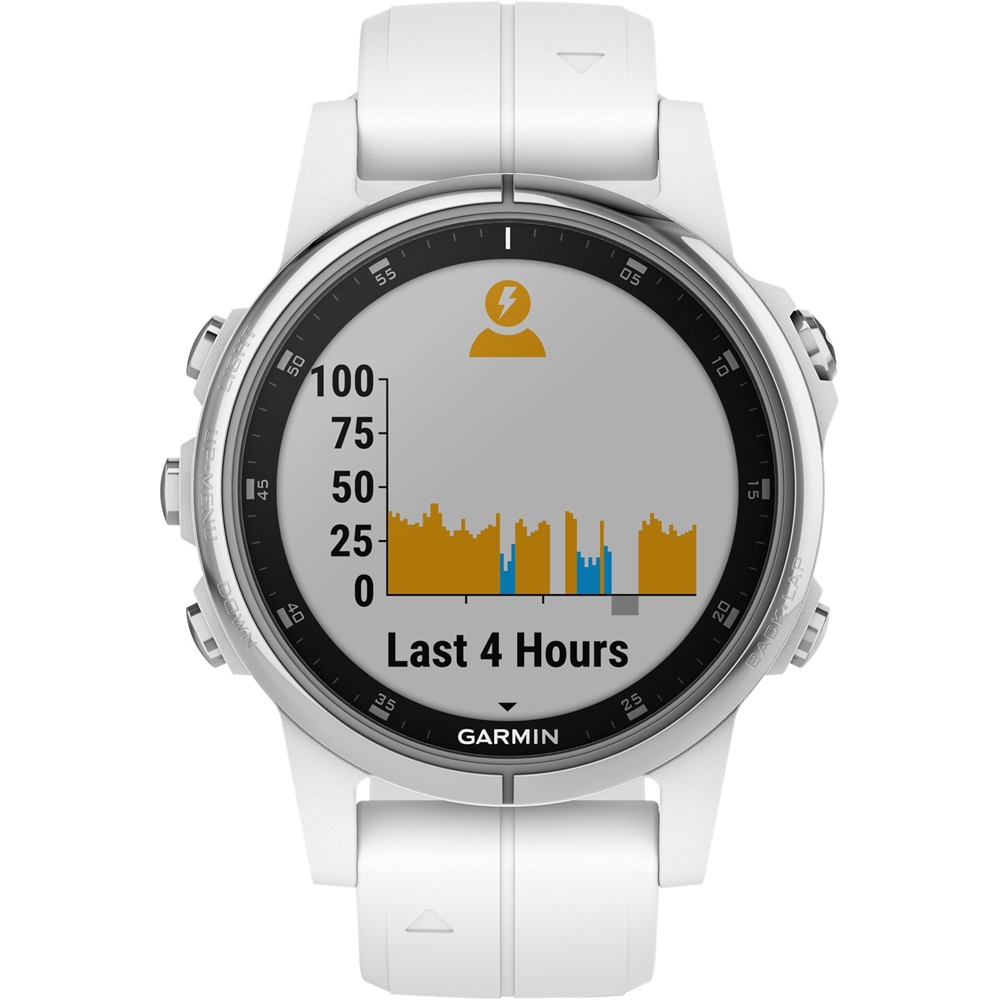 Best Buy: Garmin fēnix 5S Plus Sapphire Smart Watch Fiber