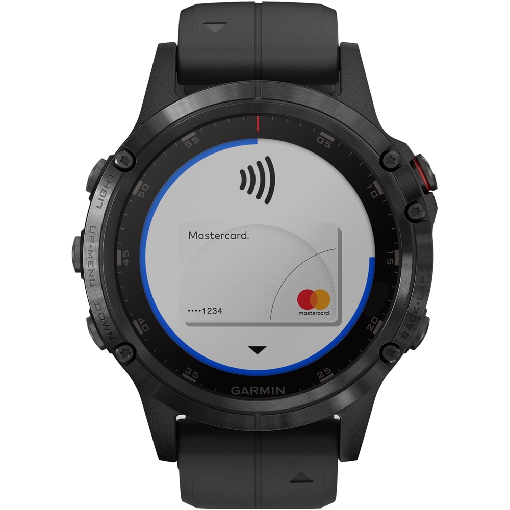Best Buy: Garmin fēnix 5 Plus Sapphire GPS Smartwatch 47mm Fiber