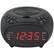 Front. GPX - Digital FM Clock Radio - Black.