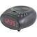 Alt View 11. GPX - Digital FM Clock Radio - Black.