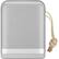 Front. Bang & Olufsen - BeoPlay P6 Portable Bluetooth Speaker - Natural.