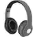 Left. iLive - Wireless On-Ear Headphones - Matte Gray.