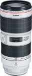 Front Zoom. Canon - EF70-200mm F2.8L IS III USM Optical Telephoto Zoom Lens for EOS DSLR Cameras - White.