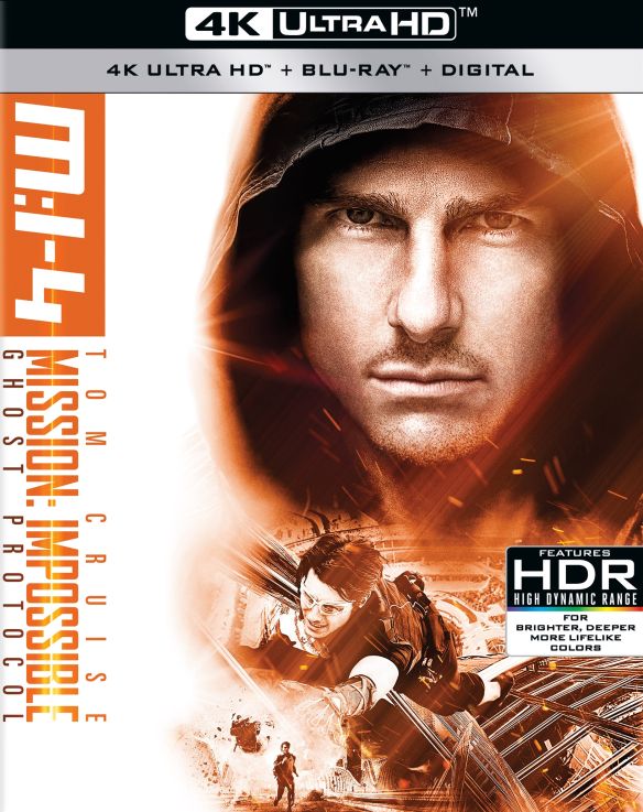  Mission: Impossible - Ghost Protocol [4K Ultra HD Blu-ray/Blu-ray] [2011]