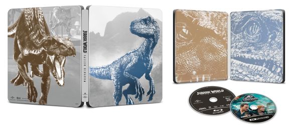  Jurassic World: Fallen Kingdom [SteelBook] [4K Ultra HD Blu-ray/Blu-ray] [Only @ Best Buy] [2018]