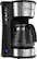Angle. Black+Decker - 4-in-1 5-Cup Coffeemaker - Black.