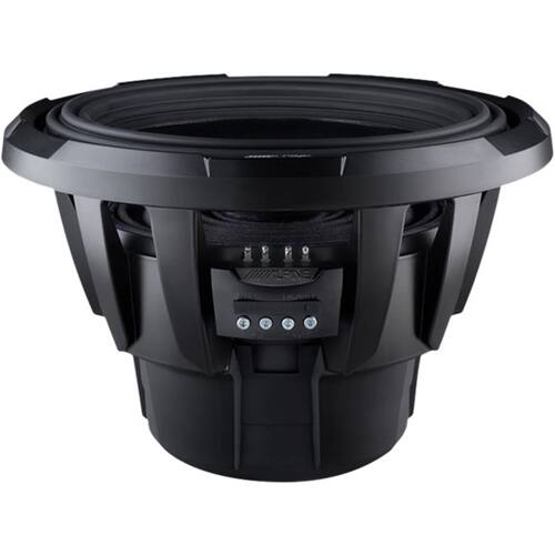 Alt View 13. Alpine - X-Series 12" Dual-Voice-Coil 4-Ohm Subwoofer - Black.