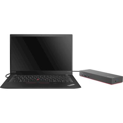 Lenovo ThinkPad Hybrid USB C with USB A Docking Station Black Lenovo ThinkPad Hybrid USB C with USB A Docking Station Black
