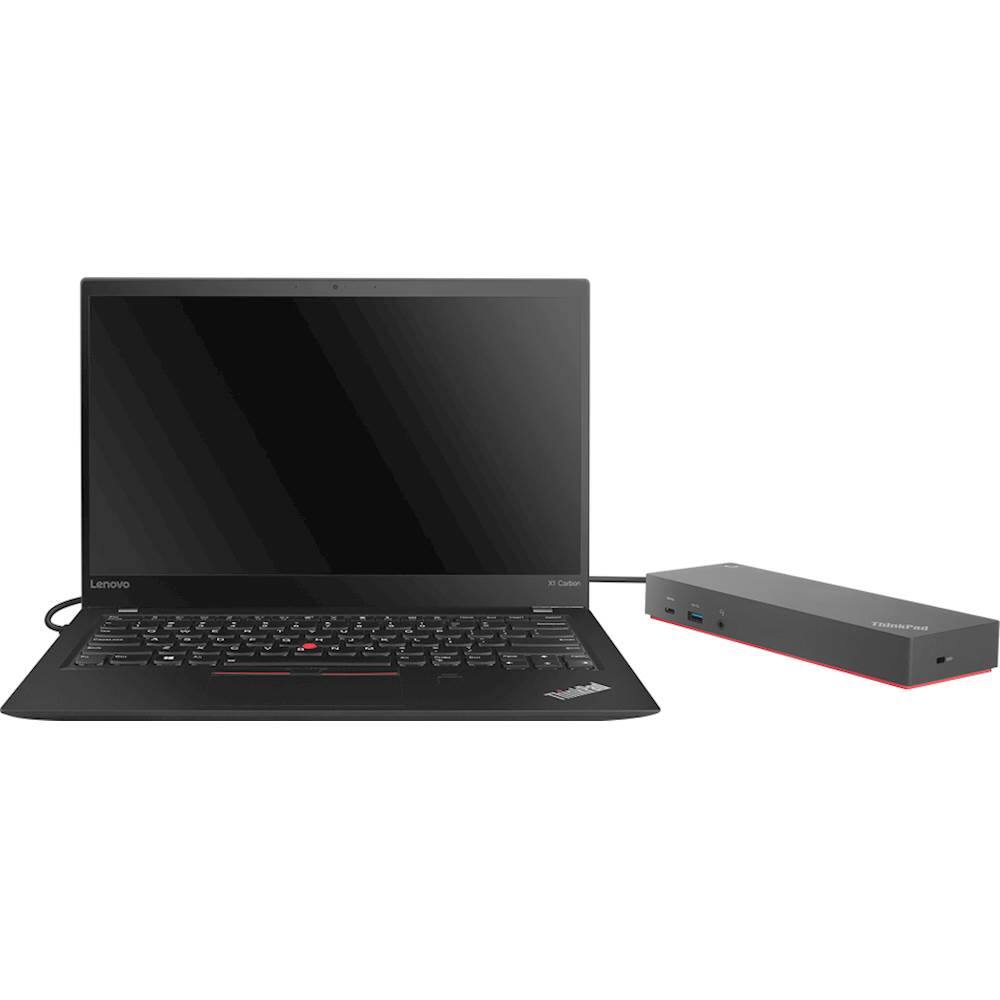 Alt View 12. Lenovo - ThinkPad Hybrid USB-C with USB-A Docking Station.