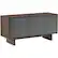 Front. BDI - Octave TV Cabinet for Most Flat-Panel TVs Up to 70" - Toasted Walnut.