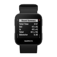 Garmin - Approach S10 GPS Watch - Black - Front_Zoom