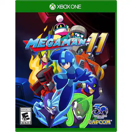 Front. Capcom - Mega Man 11. - E10+ (Everyone 10+)