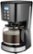 Angle Zoom. 12-Cup Coffee Maker - Black.