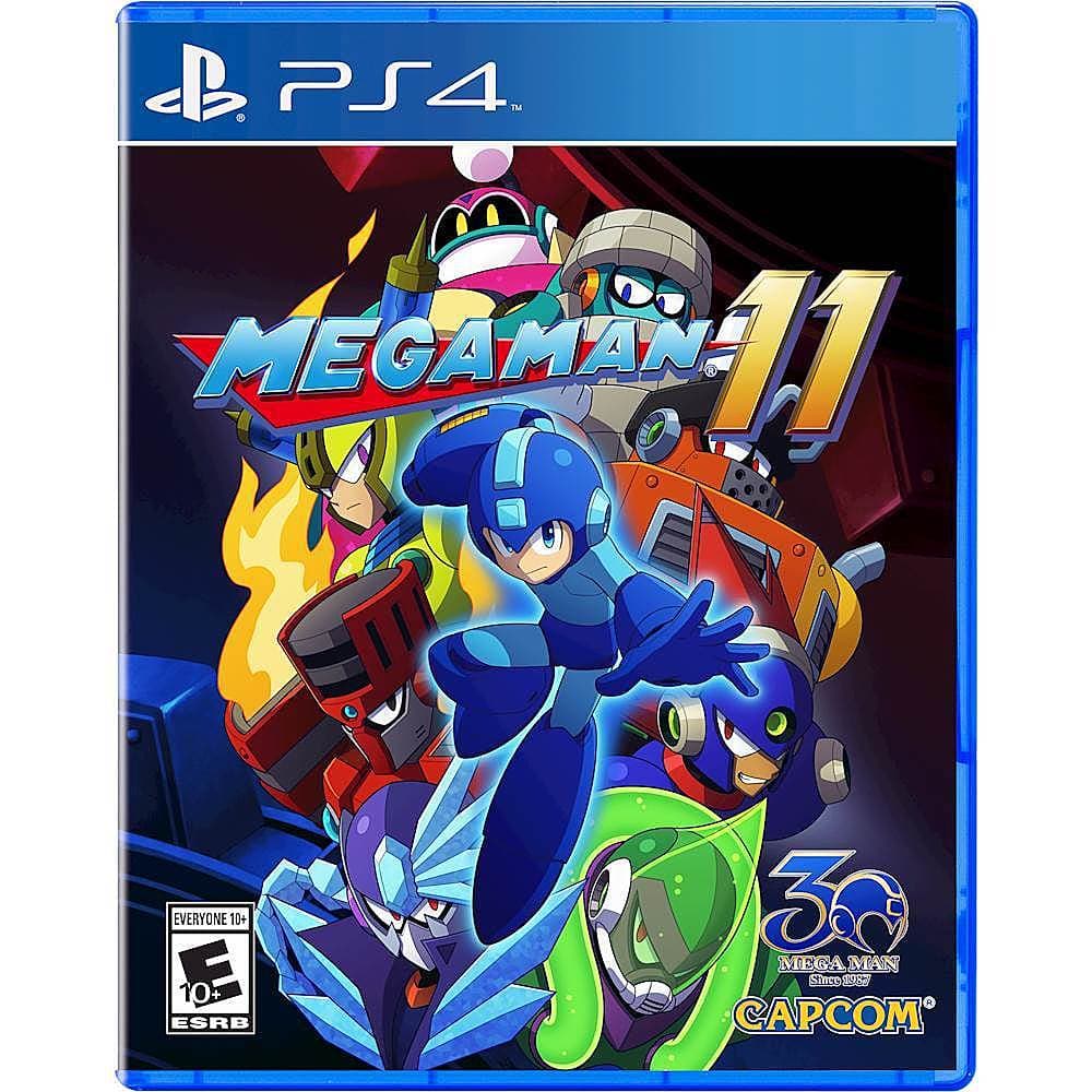 Front. Capcom - Mega Man 11.