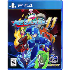 Front. Capcom - Mega Man 11.