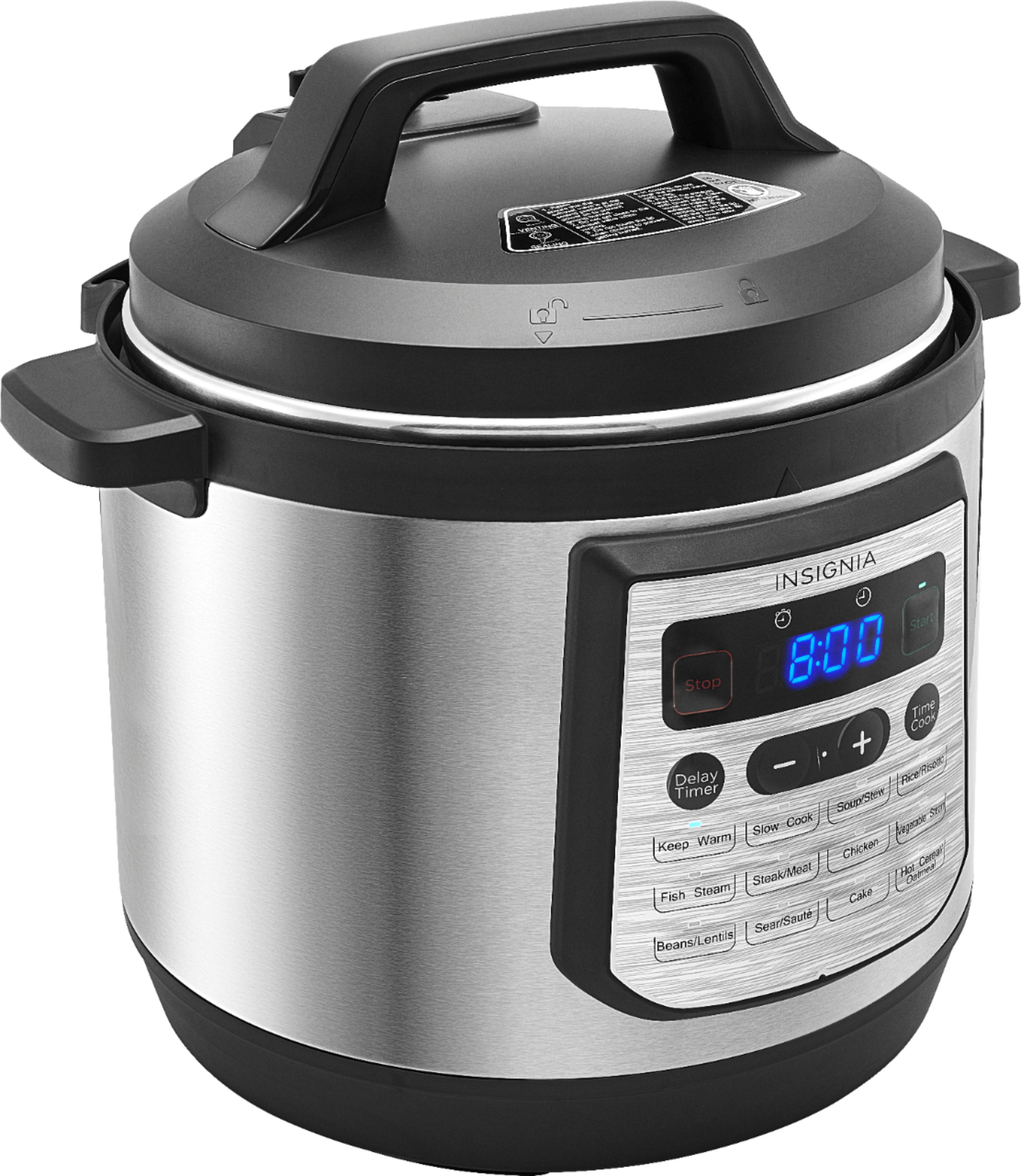 Insignia™ 8qt Digital Multi Cooker Stainless Steel NS-MC80SS9 - Best Buy
