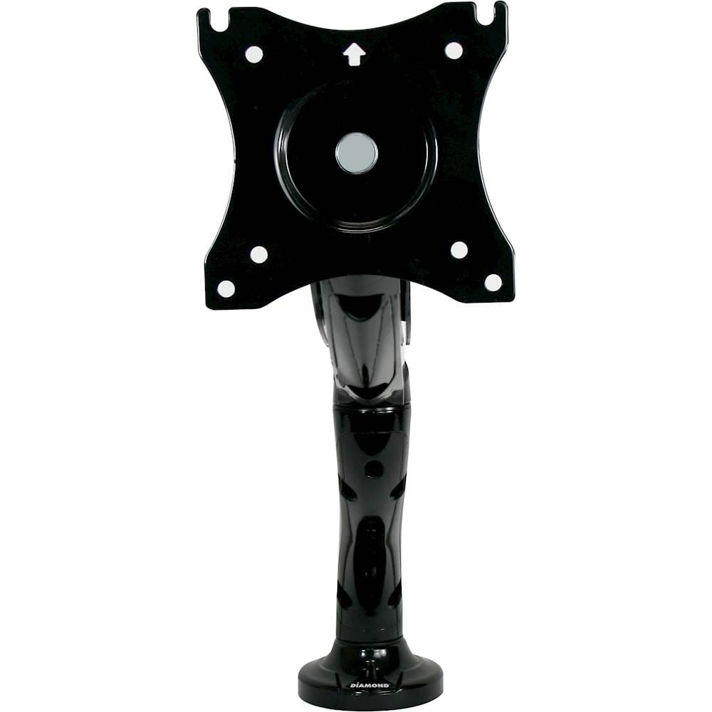 Front. Diamond Ergo - Elite Series Interactive Monitor Desk Mount - Black.