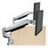 Alt View 11. Diamond Ergo - Pro Series Interactive Dual Monitor Desk Mount - Black/Silver.