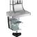 Alt View 13. Diamond Ergo - Pro Series Interactive Dual Monitor Desk Mount - Black/Silver.