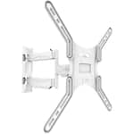 Kanto - Full-Motion Wall Mount for Most 26" - 55" Flat-Panel TVs - White