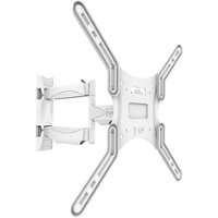 Kanto - Full-Motion Wall Mount for Most 26" - 55" Flat-Panel TVs - White - Front_Zoom