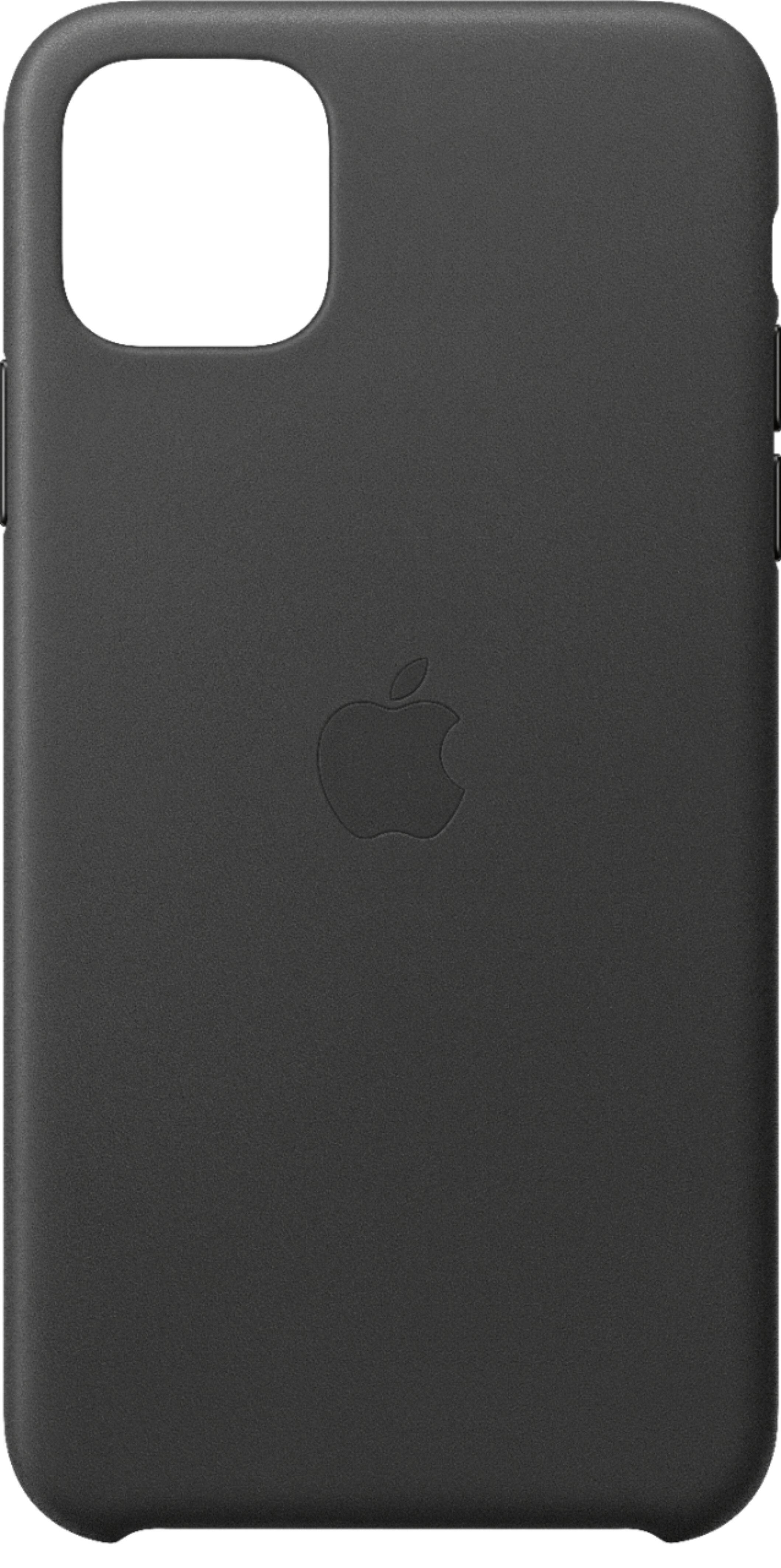 Apple - iPhone 11 Pro Max Leather Case - Black