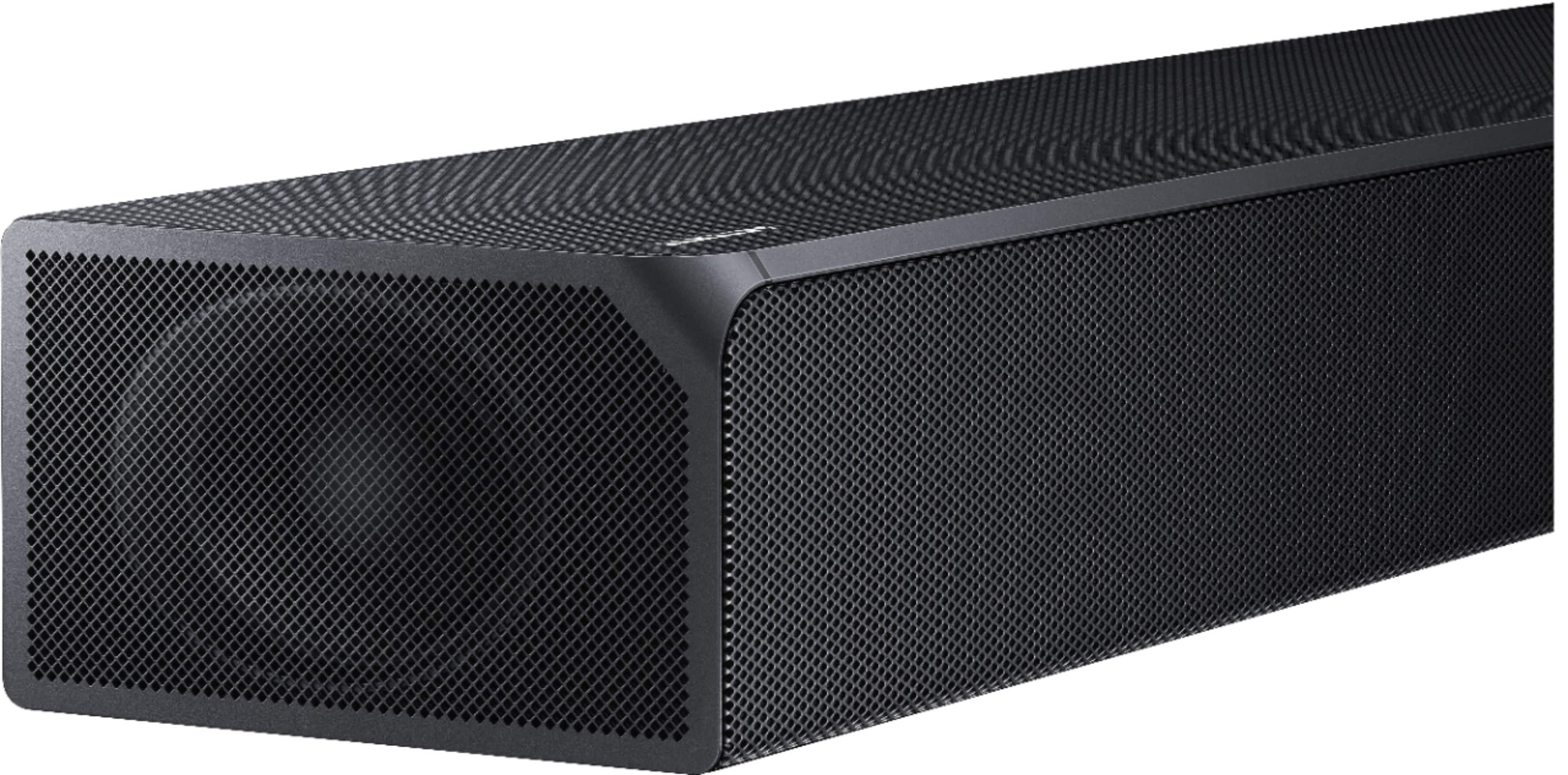 Alt View 12. Samsung - Harman Kardon Soundbar with Dolby Atmos - Midnight Black.