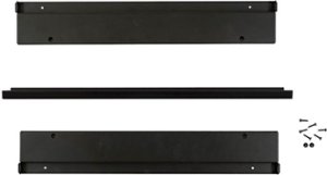 Fisher & Paykel - Trim Kit for Select Wall Ovens, Warming Drawers and Coffee Makers - Black - Front_Zoom