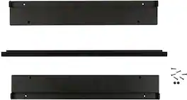 Fisher & Paykel - Trim Kit for Select Wall Ovens, Warming Drawers and Coffee Makers - Black