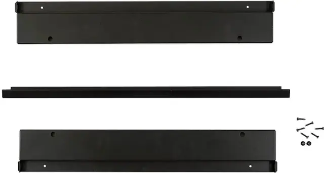 Front. Fisher & Paykel - Trim Kit for Select Wall Ovens, Warming Drawers and Coffee Makers - Black.