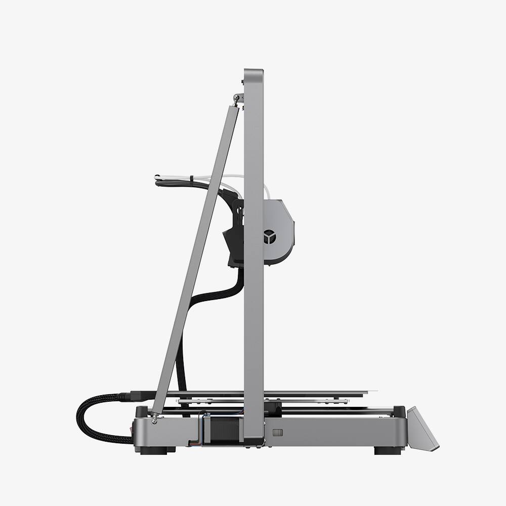 Alt View 1. Creality - Ender 3 V3 Plus 3D Printer 4.3 Color LCD Screen Automatic Leveling - Black.