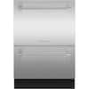 Front. Fisher & Paykel - 24" Front Control Built-In Dishwasher - Stainless Steel.