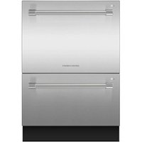 Fisher & Paykel - 24" Front Control Built-In Dishwasher - Stainless Steel - Front_Zoom