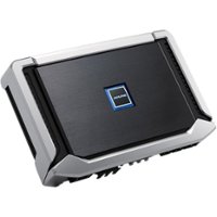 Alpine - X-Series 1800W Class D Bridgeable Multichannel Amplifier with Variable Crossovers - Silver/Black - Front_Zoom