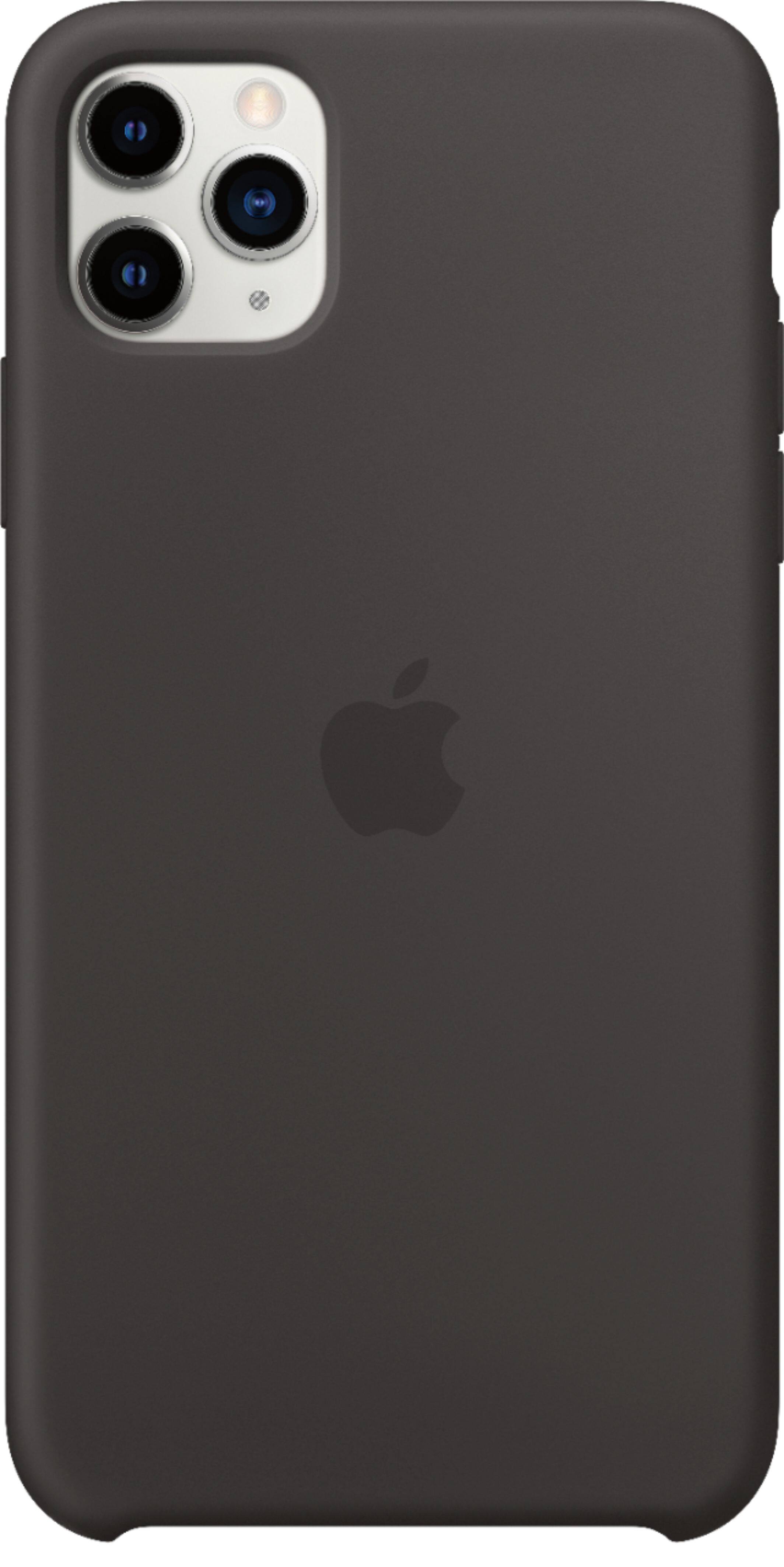 Alt View 11. Apple - iPhone 11 Pro Max Silicone Case - Black.