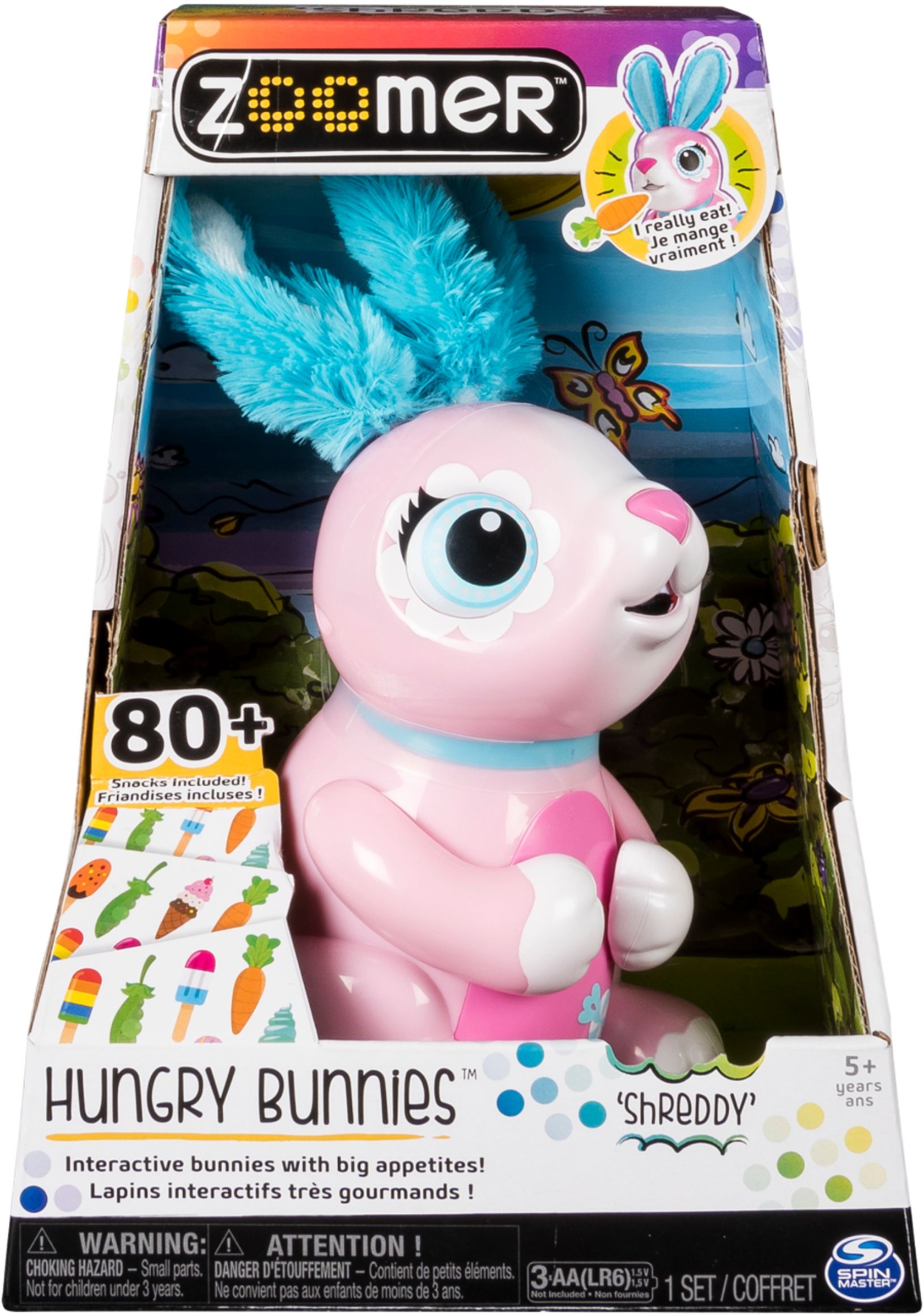 Best Buy: Zoomer Hungry Bunnies Robotic Rabbit Styles May Vary 6042002