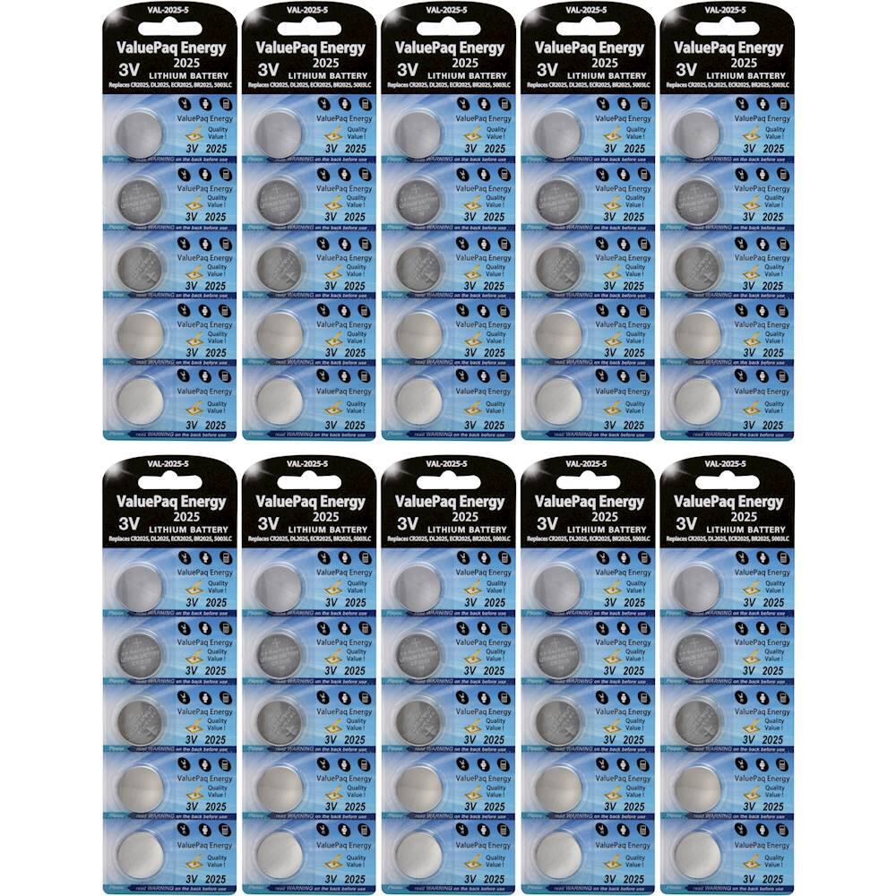 Best Buy: UltraLast CR2025 Batteries (50-Pack) VAL-2025-50