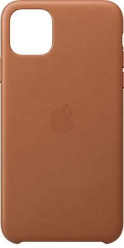 iPhone 11 Pro Max Leather Case - Saddle Brown