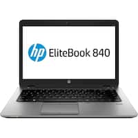 HP - EliteBook 14" Refurbished Laptop - Intel Core i5 - 8GB Memory - 128GB Solid State Drive - Black - Front_Zoom