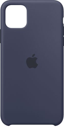 UPC 190199288102 product image for Apple - iPhone 11 Pro Max Silicone Case - Midnight Blue | upcitemdb.com