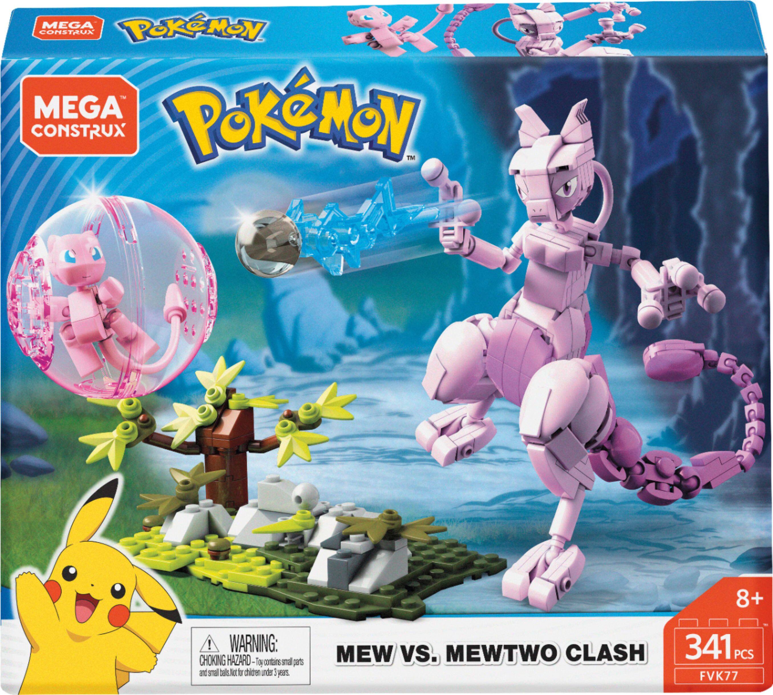 Mega Construx Pokemon Mew Construction Set with character figures