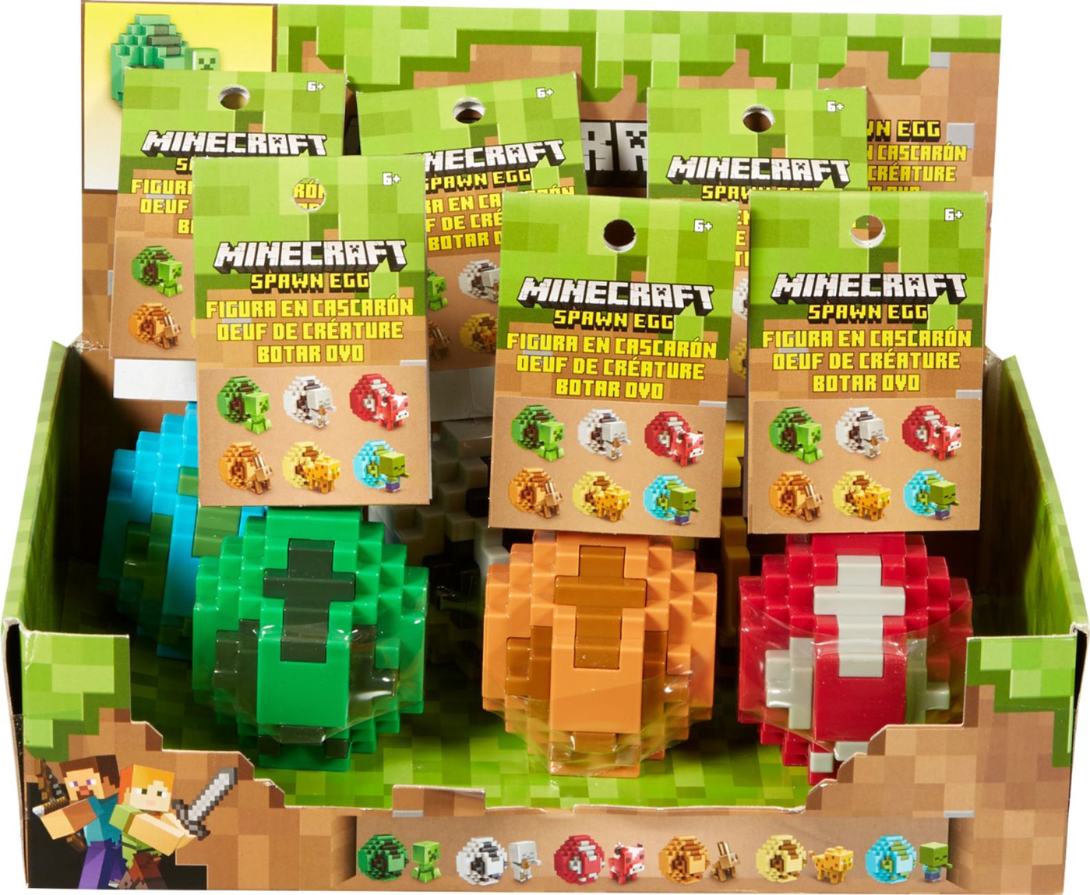 Angle View: Fill your Easter basket with favorites from Mattels Minecraft