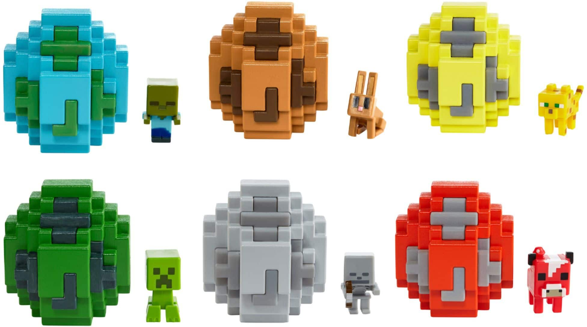 minecraft spawn egg mini figure