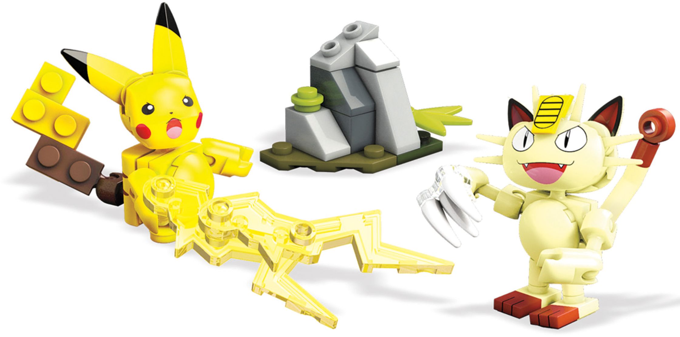 Best Buy: MEGA Pokémon Motion Pikachu Building Brick Set with Mechanized  Motion Yellow HGC23